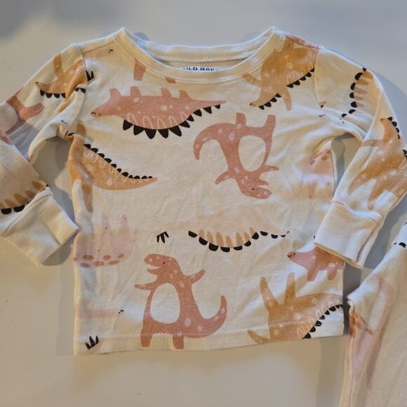 Old Navy Dino PJ Set 18-24mos - Picture 2 of 5